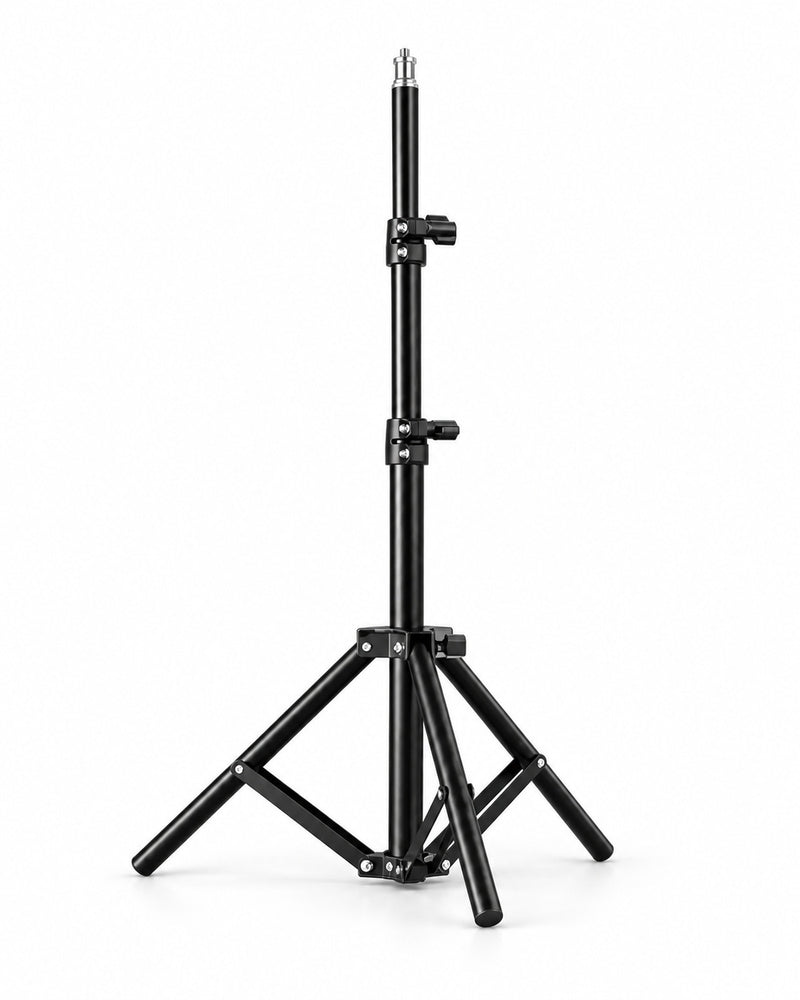 Trípode negro regulable para proyector – imagen 1