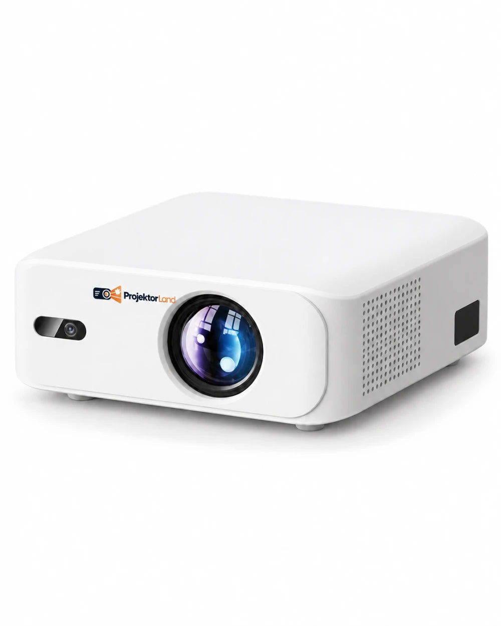 Proyector Projektorland Horizon – 800 lúmenes ANSI, Full HD 1080p, HDMI, corrección trapezoidal digital y altavoz integrado