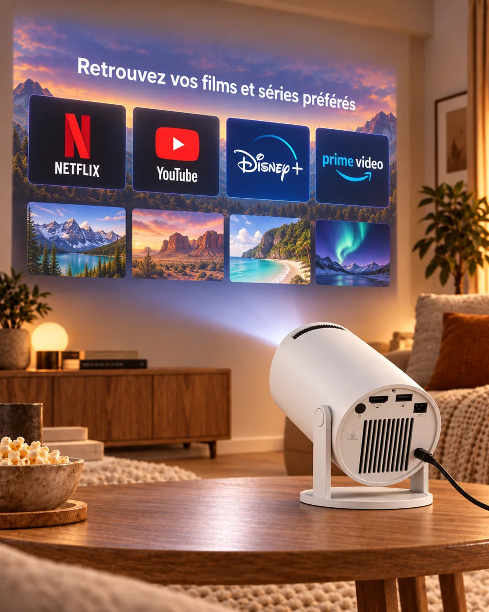 ProjektorLand Luma Compact – películas y series en pantalla grande