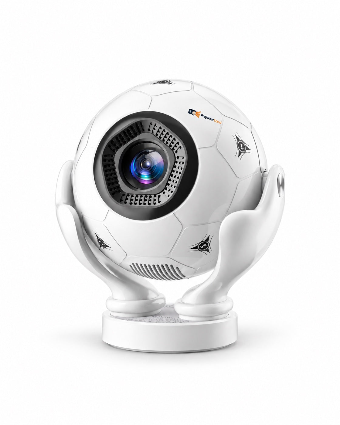 Miniproyector Projektorland Orbit Pro – 500 lúmenes ANSI, Full HD 1080p, enfoque electrónico, Android 14 y Wi-Fi 6