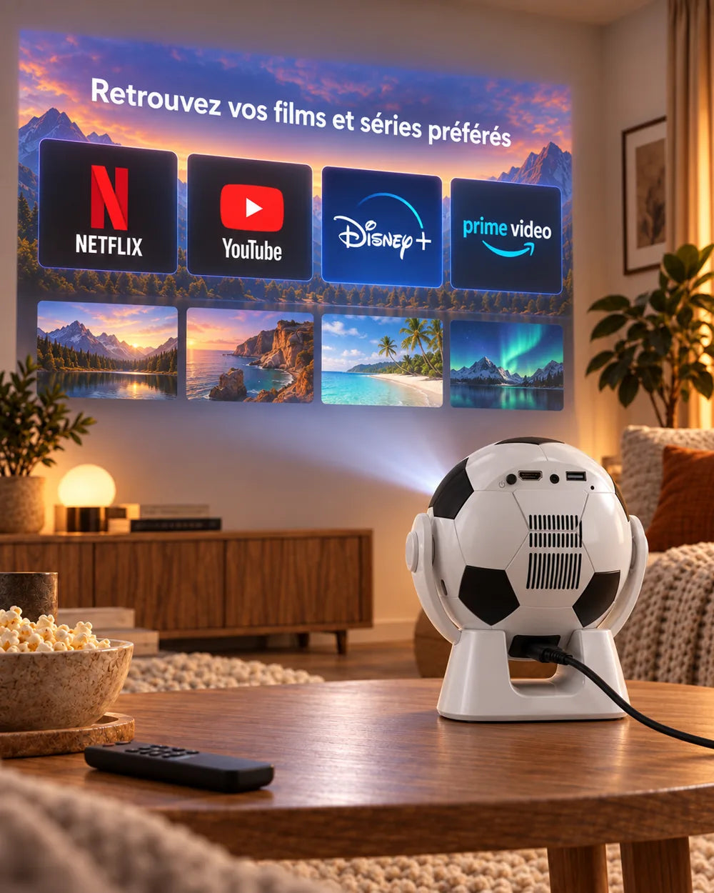 ProjektorLand Orbit – películas y series en pantalla grande